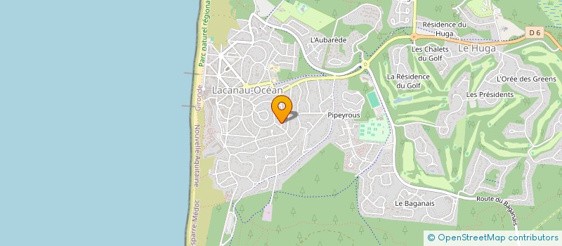 localisation de l'entreprise SCI L OYAT  LACANAU