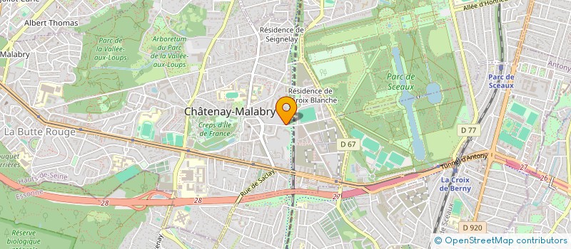 localisation de l'entreprise SCI L P  SERIGNAN-DU-COMTAT