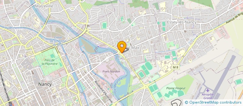 localisation de l'entreprise SCI L.P.  SAINT-MAX