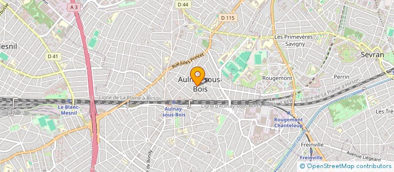 localisation de l'entreprise SCI L.P. à AULNAY-SOUS-BOIS