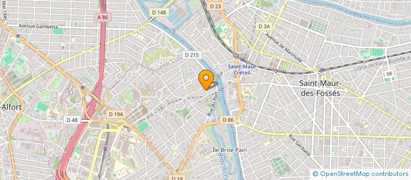 localisation de l'entreprise SCI L&P IMMO à CRETEIL