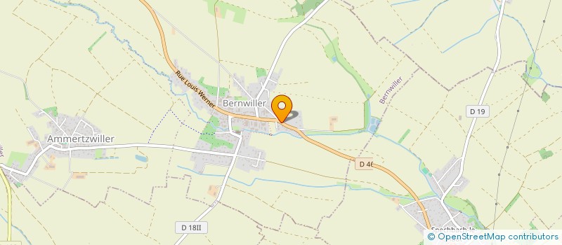 localisation de l'entreprise SCI L.P.P.  BERNWILLER