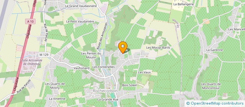 localisation de l'entreprise SCI L & R à ROCHECORBON