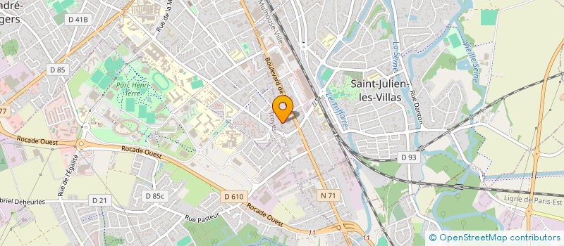 localisation de l'entreprise SCI L.R.L  SAINT-JULIEN-LES-VILLAS