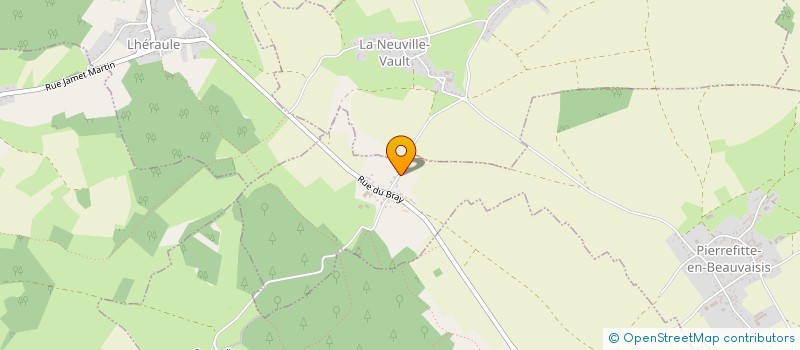 localisation de l'entreprise SCI L.R. L'ALOUETTE  PIERREFITTE-EN-BEAUVAISIS