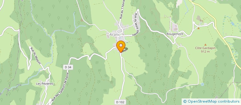 localisation de l'entreprise SCI L.R.LOC  ARANC