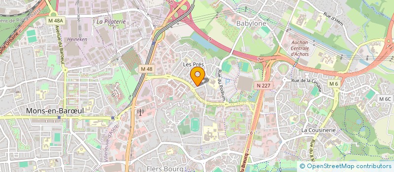 localisation de l'entreprise SCI L.S. à VILLENEUVE-D'ASCQ