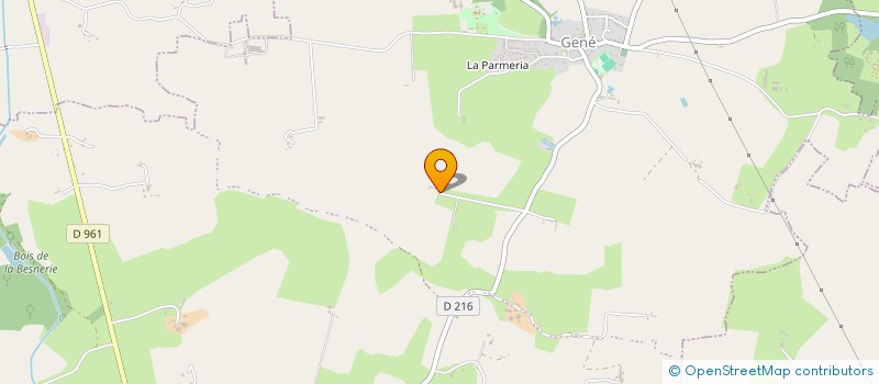 localisation de l'entreprise SCI L & S  THORIGNE-D ANJOU