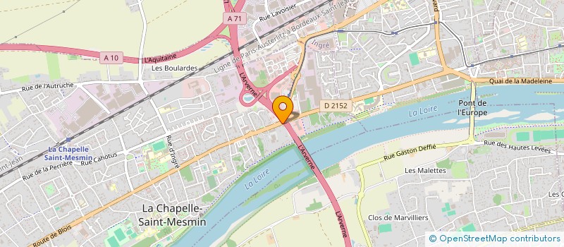 localisation de l'entreprise SCI L S J G  LA CHAPELLE-SAINT-MESMIN