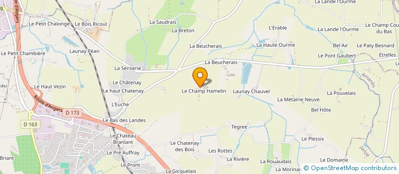 localisation de l'entreprise SCI L.T.I.M.  CORPS-NUDS