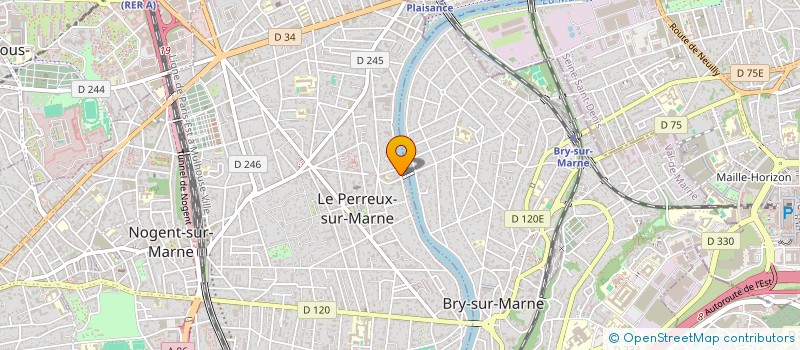 localisation de l'entreprise SCI L.T. IMMO  LE PERREUX-SUR-MARNE