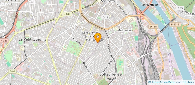 localisation de l'entreprise SCI L.T.M.G. à ROUEN