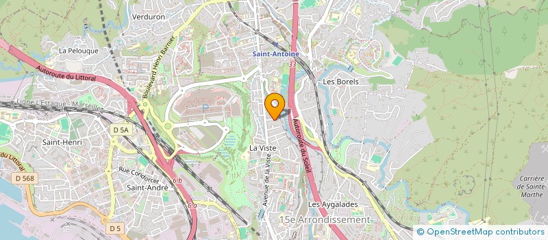 localisation de l'entreprise SCI L.T.R. à MARSEILLE