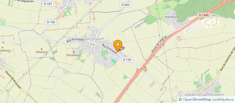 localisation de l'entreprise SCI L.T.S  BATZENDORF