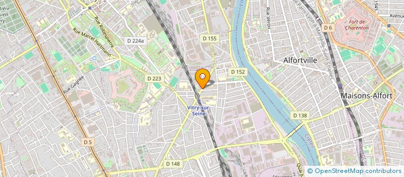 localisation de l'entreprise SCI L.T.T.& CO LAY-TINH-TOP ET CIE  VITRY-SUR-SEINE