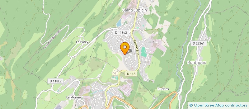 localisation de l'entreprise SCI L'UDINESE  COTEAUX DU LIZON