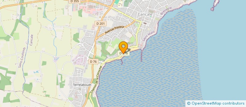 localisation de l'entreprise SCI L'UNION  CANCALE