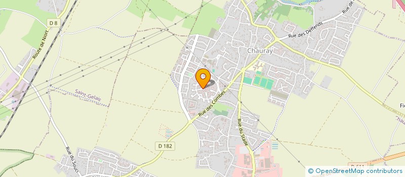 localisation de l'entreprise SCI L'UNION  CHAURAY