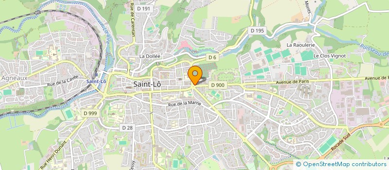 localisation de l'entreprise SCI L'UNION DE SAINT-JEAN  SAINT-LO