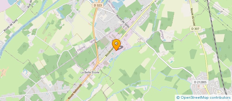 localisation de l'entreprise SCI L'UNION SACREE  MONCE EN BELIN