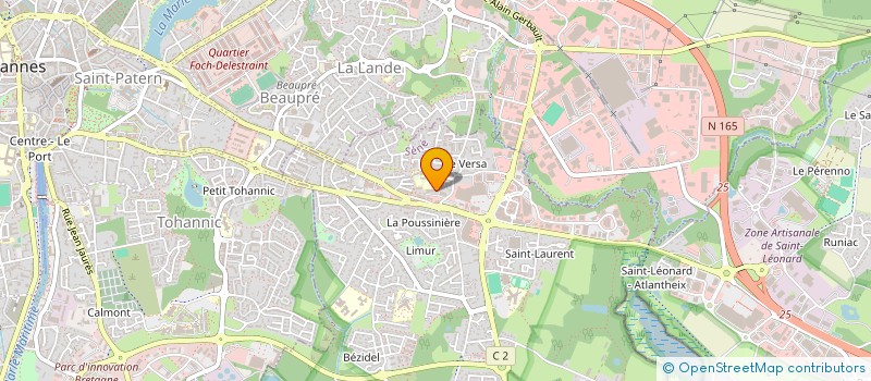 localisation de l'entreprise SCI L'UNIVERS à SENE