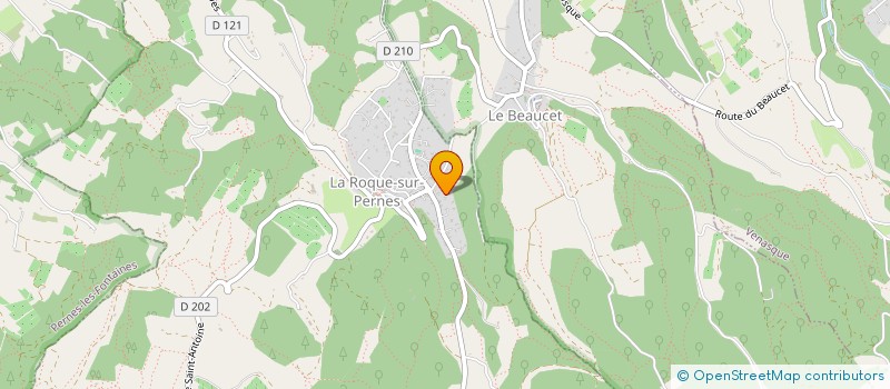 localisation de l'entreprise SCI L'UNIVERS DE LEO  LA ROQUE-SUR-PERNES