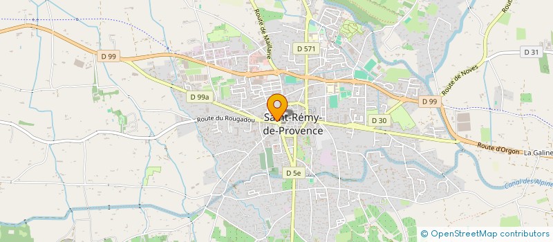 localisation de l'entreprise SCI L V  SAINT-REMY-DE-PROVENCE