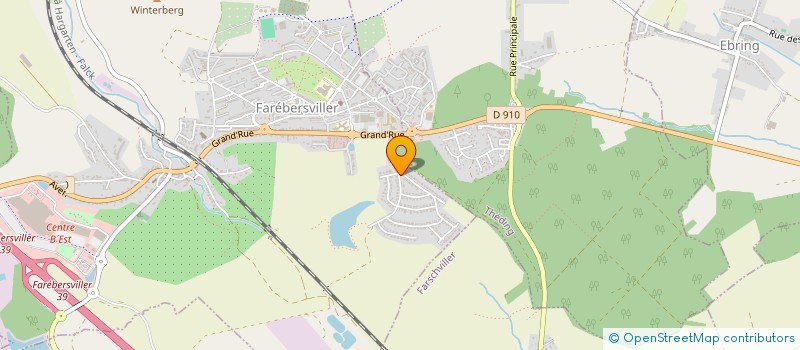 localisation de l'entreprise SCI L.V.B.  THEDING