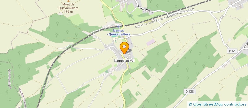 localisation de l'entreprise SCI L.V.C  NAMPS-MAISNIL