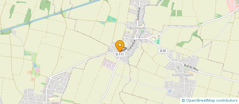 localisation de l'entreprise SCI L.V.F.  BISCHWIHR