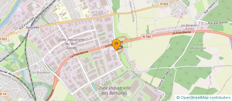 localisation de l'entreprise SCI L.V GESTION IMMOBILIERE à SAINT-OUEN-L'AUMONE