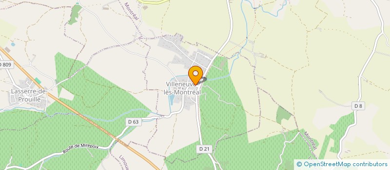 localisation de l'entreprise SCI L.VILLENEUVE  VILLENEUVE-LES-MONTREAL