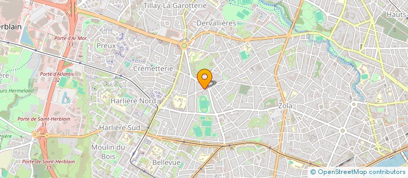 localisation de l'entreprise SCI L.XVI à NANTES
