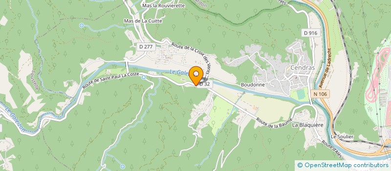 localisation de l'entreprise SCI L.Y.C.F.A  CENDRAS