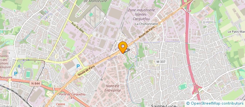 localisation de l'entreprise SCI L1  NANTES
