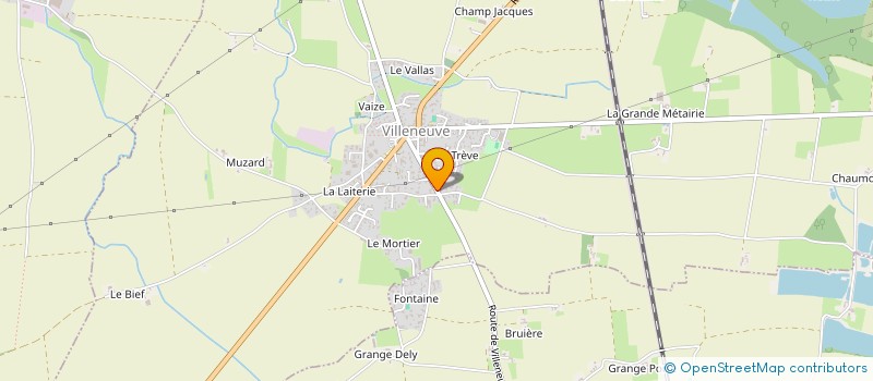 localisation de l'entreprise SCI L2 à VILLENEUVE