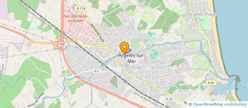 localisation de l'entreprise SCI L2C à ARGELES-SUR-MER