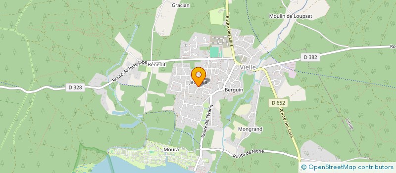 localisation de l'entreprise SCI L2CV à VIELLE-SAINT-GIRONS