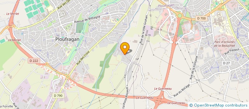 localisation de l'entreprise SCI L2DS  PLOUFRAGAN