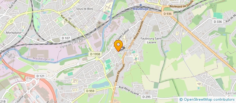 localisation de l'entreprise SCI L2EM IMMO  LOUVROIL