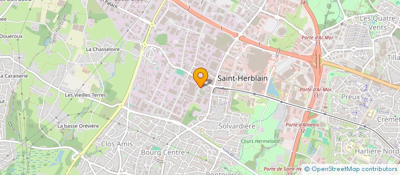 localisation de l'entreprise SCI L2G44  SAINT-HERBLAIN