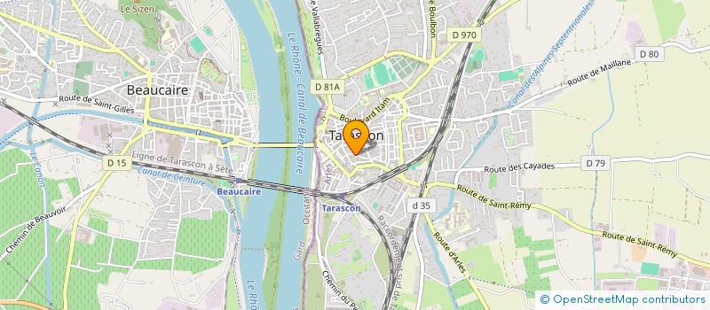 localisation de l'entreprise SCI L2I  TARASCON