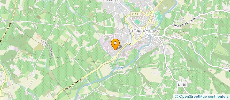 localisation de l'entreprise SCI L2JC GUILLOT  LA TOUR D'AIGUES