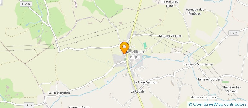 localisation de l'entreprise SCI L2M  RAUVILLE-LA-BIGOT