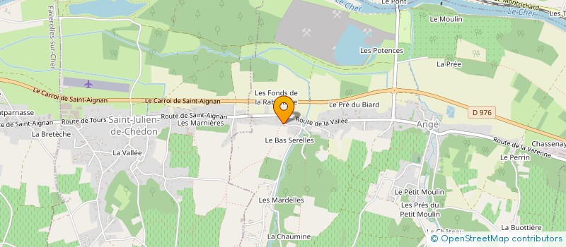 localisation de l'entreprise SCI L2M  ANGE