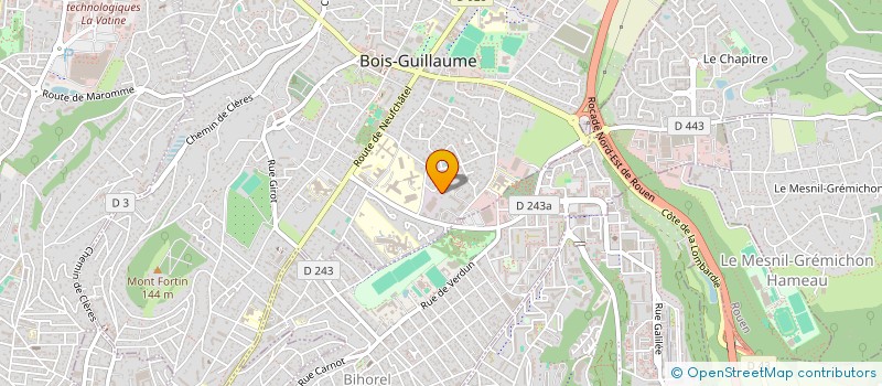 localisation de l'entreprise SCI L2M à BOIS-GUILLAUME