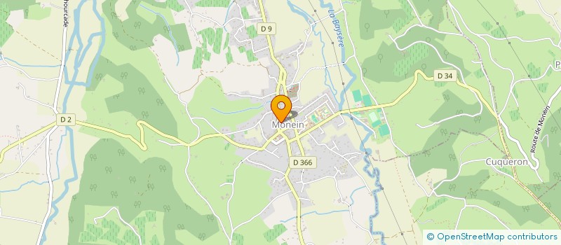 localisation de l'entreprise SCI L2M à MONEIN