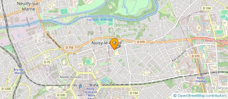 localisation de l'entreprise SCI L2M à NOISY-LE-GRAND