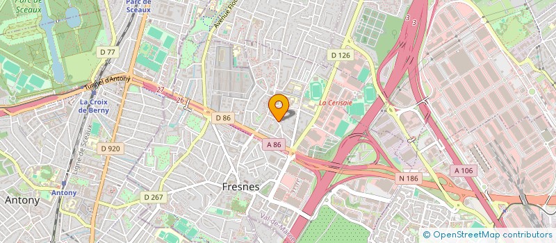 localisation de l'entreprise SCI L2MJ  FRESNES