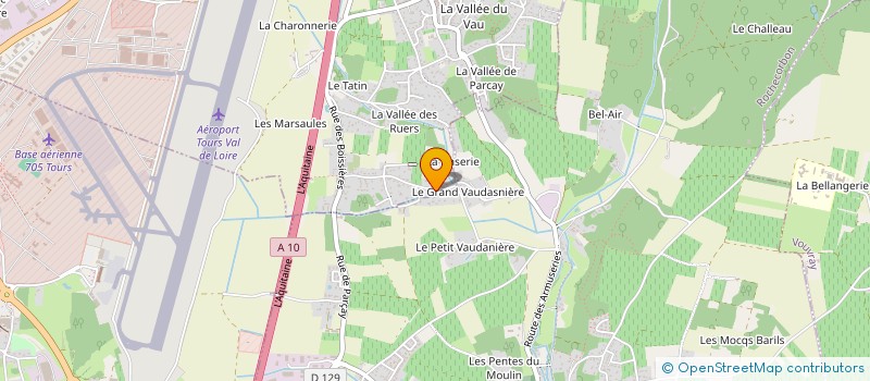 localisation de l'entreprise SCI L2PHARM  PARCAY-MESLAY